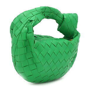 Bottega Veneta leather handbag Jodie green